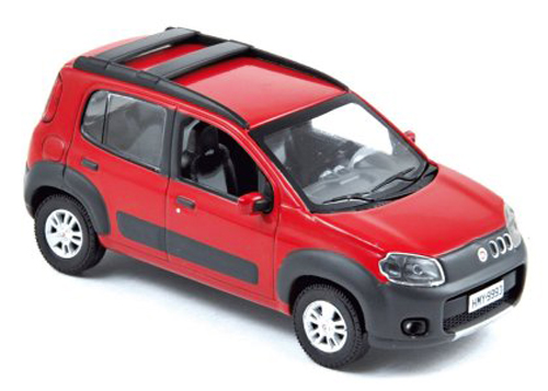 Fiat Uno WAY 2010 rot 1:43