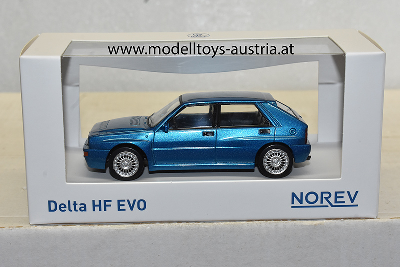 Lancia Delta HF EVO 1991 blau 1:43