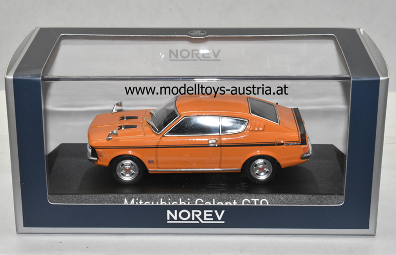 Mitsubishi Galant Coupe GTO 1970 orange 1:43