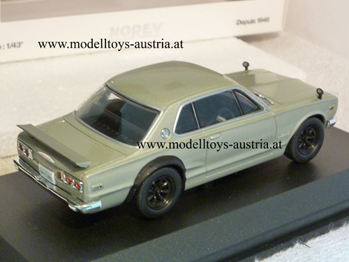 Nissan Skyline GT-R 1970 KPGC 10 silber metallik 1:43
