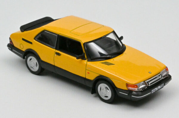 Saab 900 Turbo 16 Coupe 1992 gelb 1:43