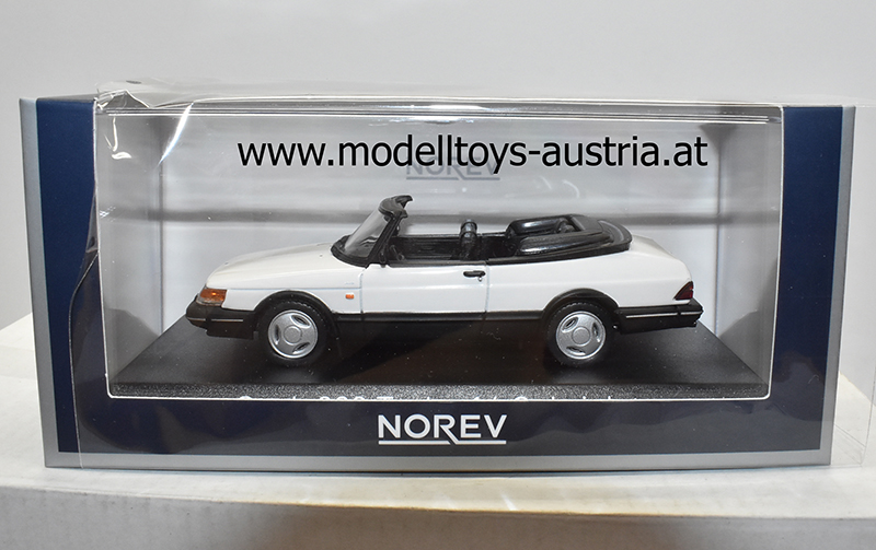 Saab 900 Turbo 16 Cabrio 1992 weiss 1:43