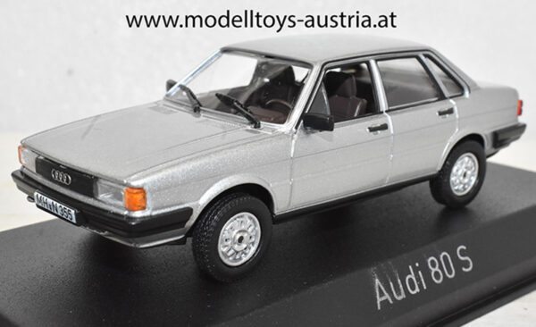 Audi 80 S Limousine 1979 silber 1:43