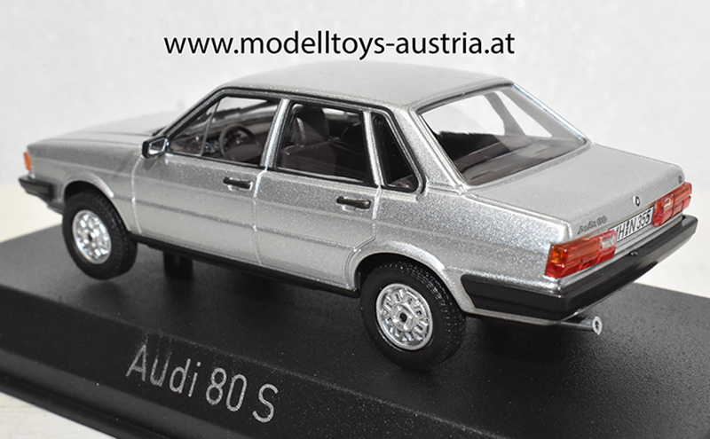 Audi 80 S Limousine 1979 silber 1:43