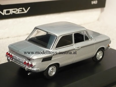 NSU TT 1969 silber metallik 1:43