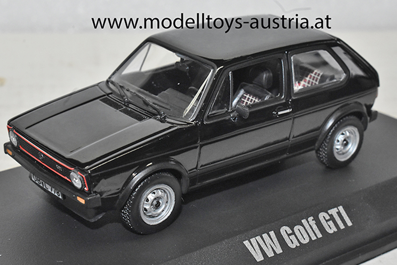 VW Golf I Limousine GTI 2-türig 1976 schwarz 1:43