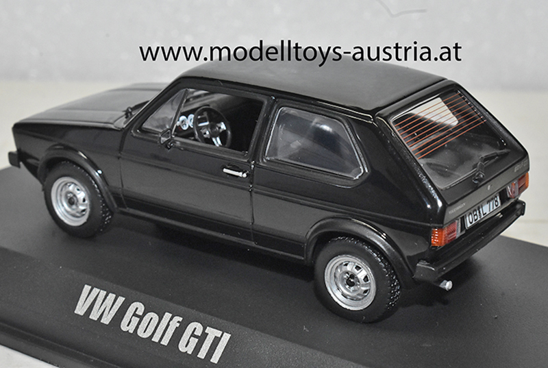 VW Golf I Limousine GTI 2-türig 1976 schwarz 1:43