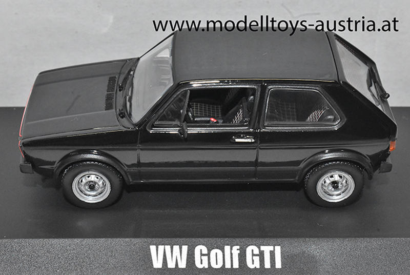 VW Golf I Limousine GTI 2-türig 1976 schwarz 1:43