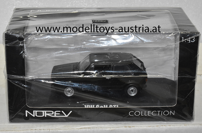 VW Golf I Limousine GTI 2-türig 1976 schwarz 1:43