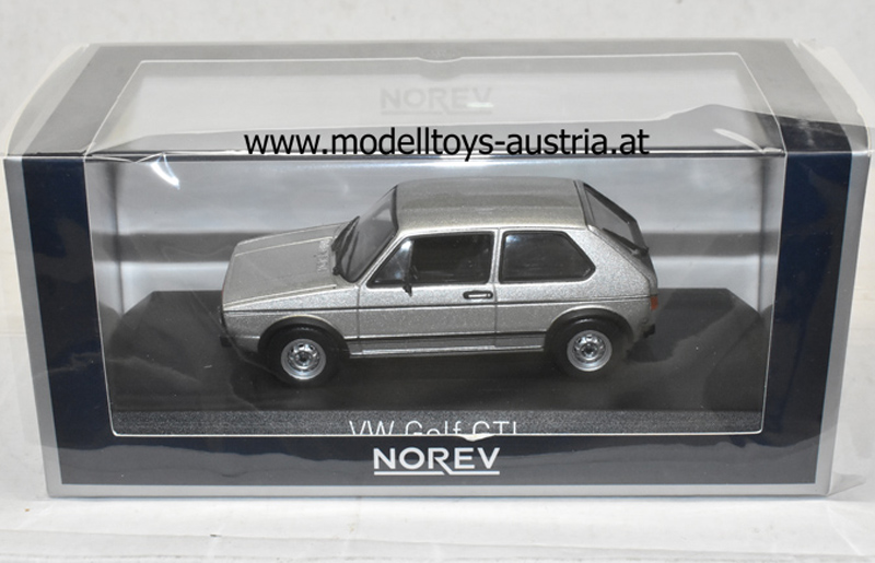 VW Golf I Golf 1 Limousine GTI 2 türig 1976 silber metallik 1:43