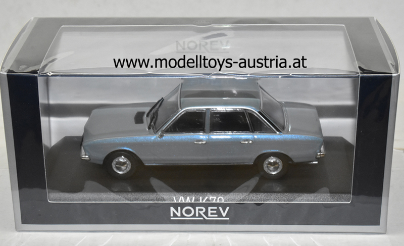 VW K70 1970 hell blau metallik 1:43