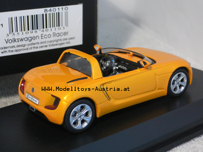 VW Eco Racer 2005 orange 1:43