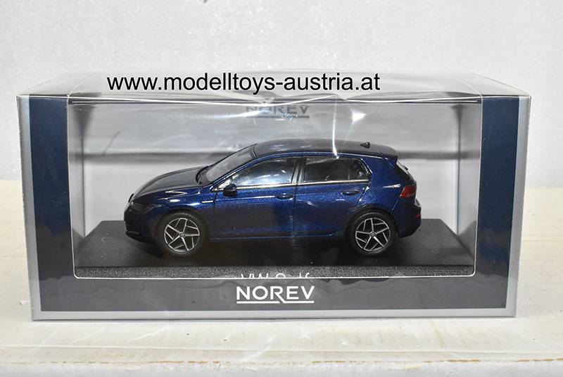 VW Golf VIII Golf 8 Limousine 2020 blau 1:43