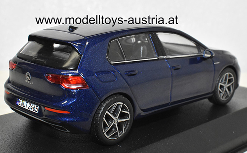 VW Golf VIII Golf 8 Limousine 2020 blau 1:43