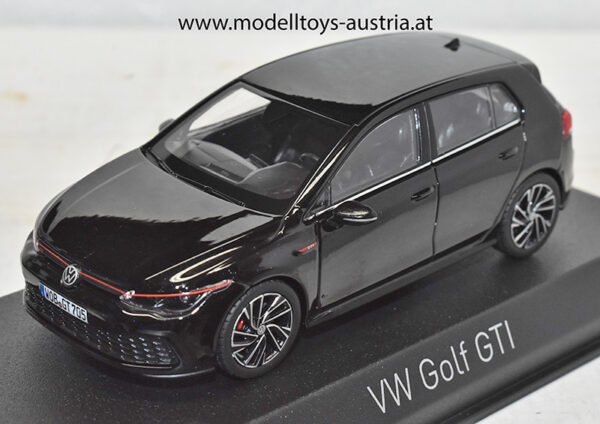 VW Golf VIII Golf 8 Limousine GTI 2020 schwarz metallik 1:43