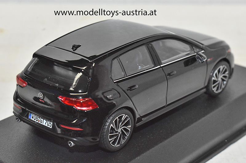 VW Golf VIII Golf 8 Limousine GTI 2020 schwarz metallik 1:43
