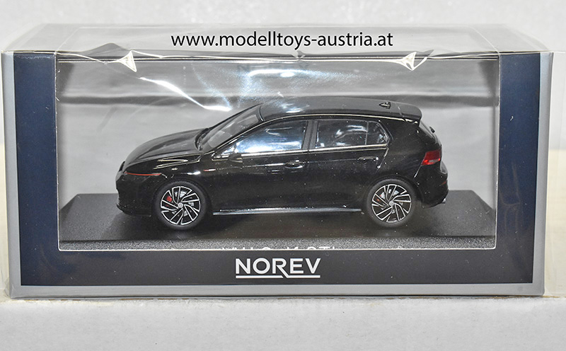 VW Golf VIII Golf 8 Limousine GTI 2020 schwarz metallik 1:43