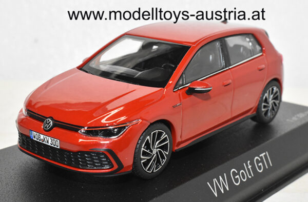 VW Golf VIII Golf 8 Limousine GTI 2020 rot 1:43