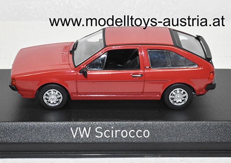 VW Scirocco II Coupe 1981 rot 1:43