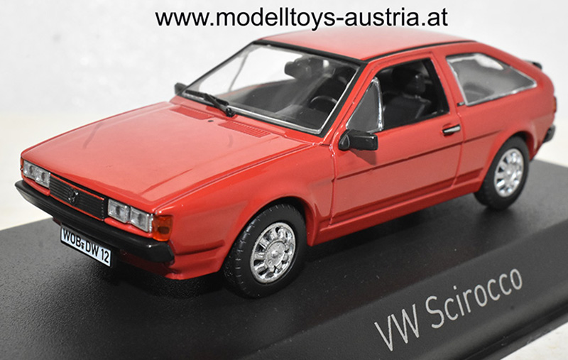 VW Scirocco II Coupe 1981 rot 1:43