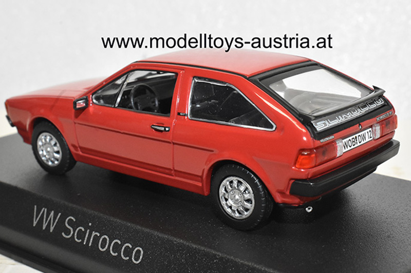 VW Scirocco II Coupe 1981 rot 1:43