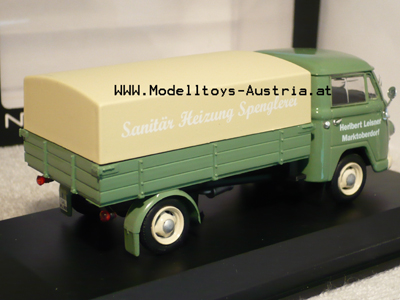 Tempo Wiking Pritschenwagen 1956 grün 1:43