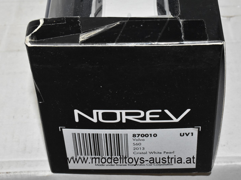 Volvo S60 Limousine 2013 weiss metallik 1:43