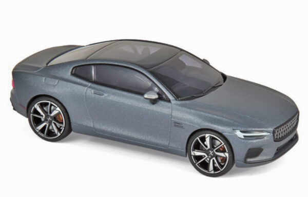 Polestar 1 Plug-in-Hybrid Sportwagen 2020 matt Osmium grau metallik 1:43 Volvo