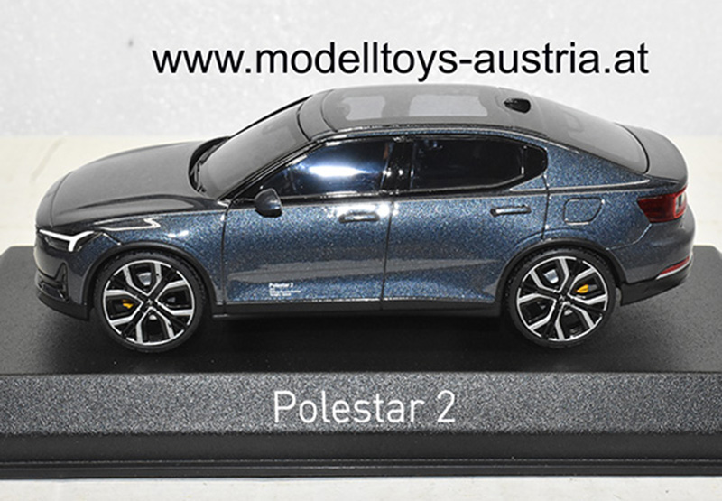 Polestar 2 Limousine 2021 dunkel blau 1:43