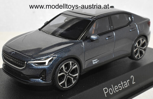 Polestar 2 Limousine 2021 dunkel blau 1:43