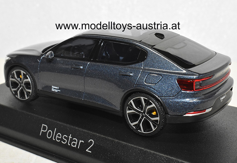 Polestar 2 Limousine 2021 dunkel blau 1:43