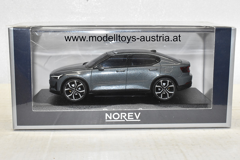 Polestar 2 Limousine 2021 dunkel grau 1:43