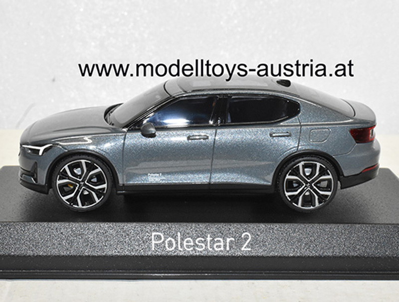 Polestar 2 Limousine 2021 dunkel grau 1:43