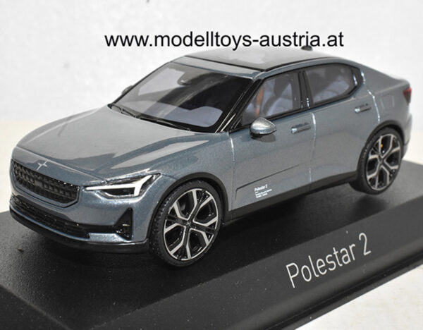 Polestar 2 Limousine 2021 dunkel grau 1:43