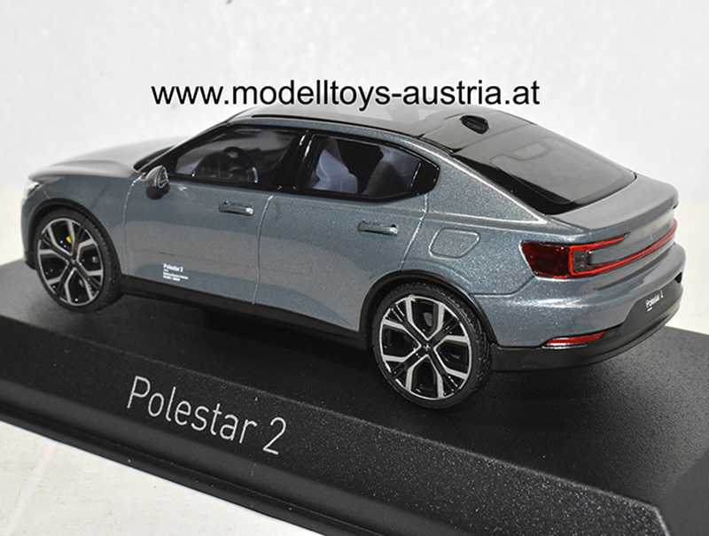 Polestar 2 Limousine 2021 dunkel grau 1:43