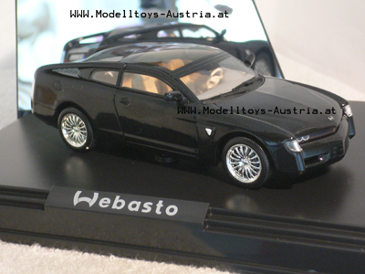 Webasto Welcome 2 Concept Car 2003 schwarz 1:43