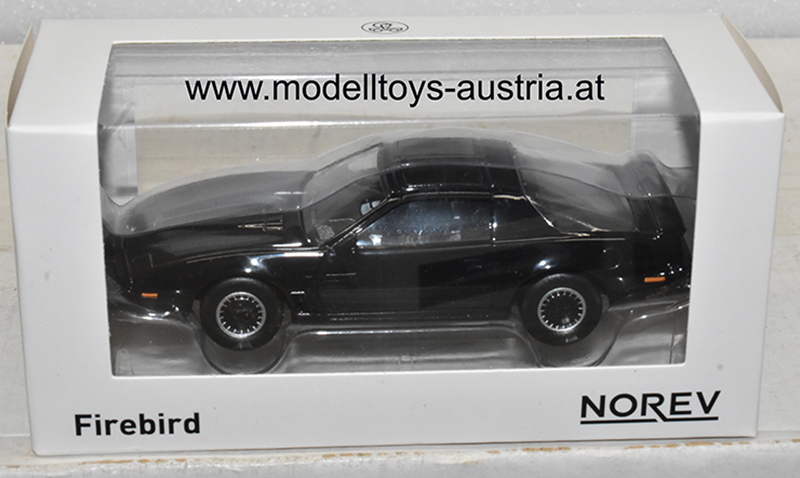 Pontiac Firebird 1982 KITT schwarz 1:43