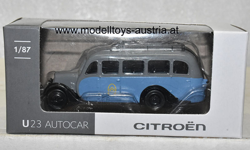 Citroen U23 Autobus 1947 blau / grau 1:87 HO
