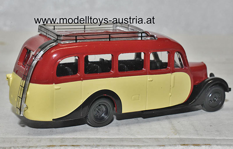 Citroen U23 Autobus 1947 rot / gelb 1:87 HO