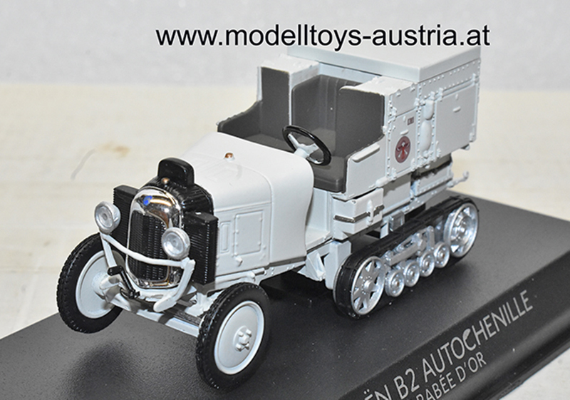 Citroen B2 Halbkettenfahrzeug Kegresse 1922 1:43
