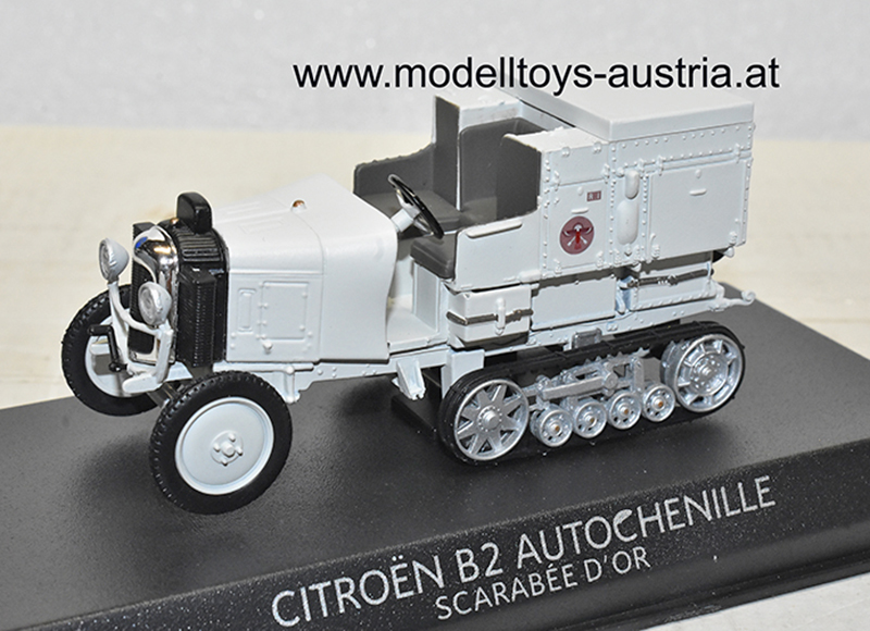 Citroen B2 Halbkettenfahrzeug Kegresse 1922 1:43