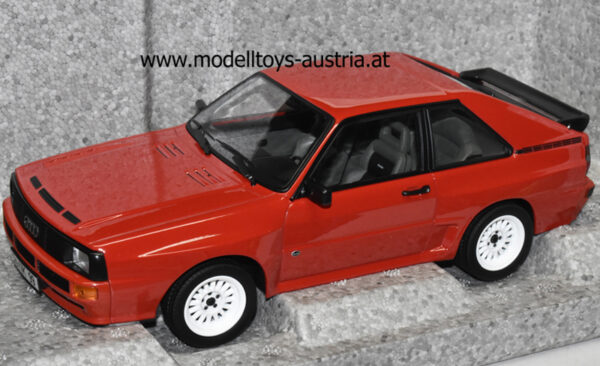 Audi Sport Quattro S1 1985 rot 1:18 Sondermodell