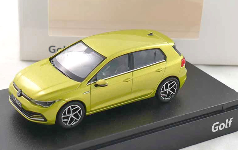 VW Golf VIII Golf 8 Limousine 2020 lemon yellow 1:43