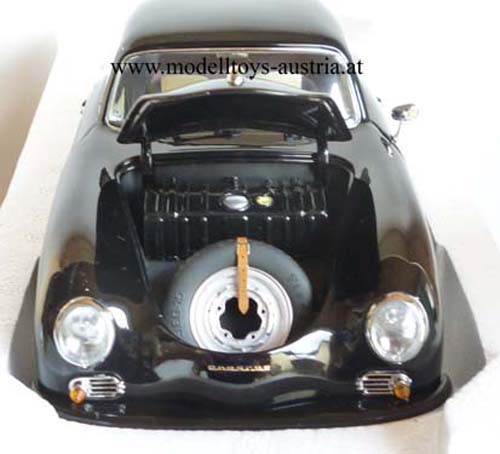 Porsche 356 A Coupe 1955 - 1959 schwarz 1:18