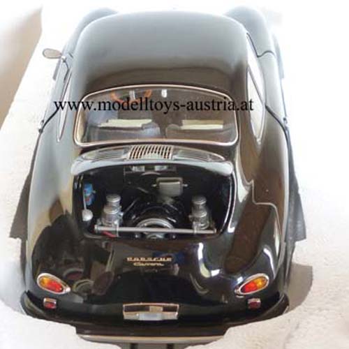 Porsche 356 A Coupe 1955 - 1959 schwarz 1:18