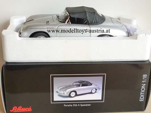 Porsche 356 A Speedster Cabrio 1955 - 1959 silber 1:18