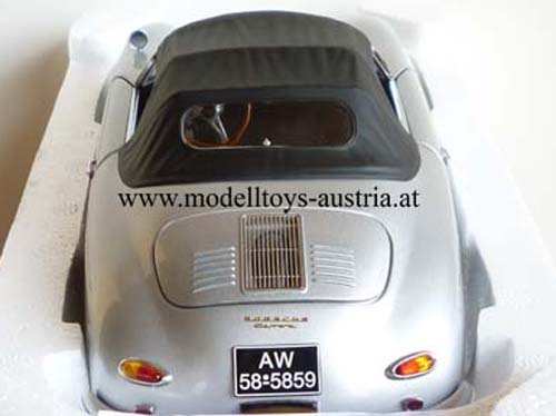 Porsche 356 A Speedster Cabrio 1955 - 1959 silber 1:18