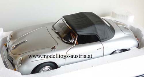 Porsche 356 A Speedster Cabrio 1955 - 1959 silber 1:18