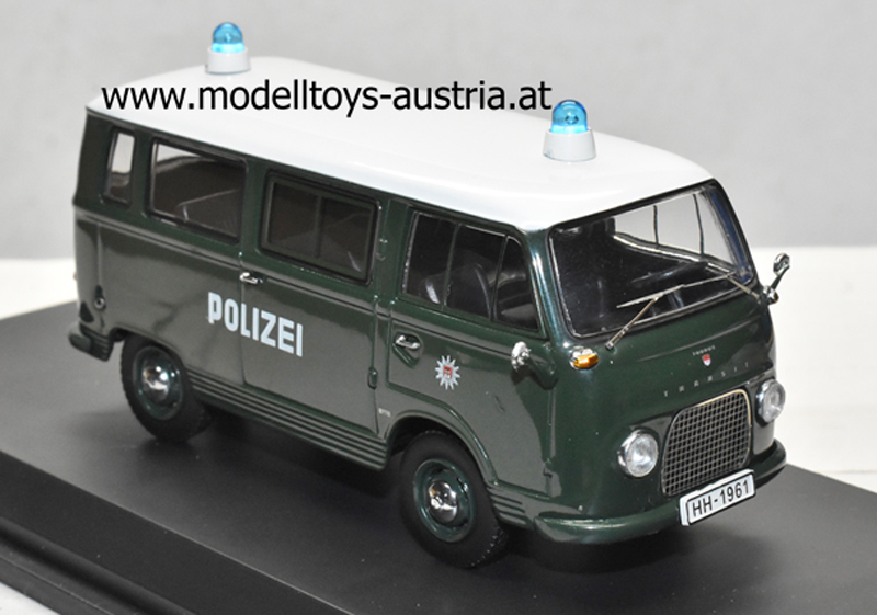Ford Taunus Transit FK 1000 POLIZEI Hamburg 1:43