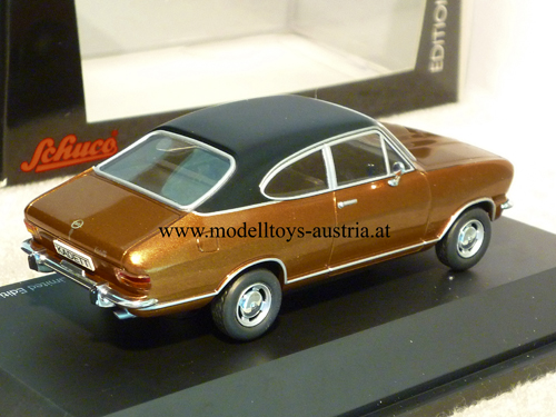 Opel Kadett B Coupe bronze metallik / schwarz 1:43